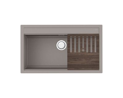 Кухонная мойка Omoikiri Kitagawa 86-LB-GR Artceramic/leningrad grey