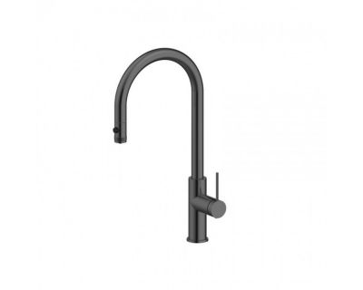 Смеситель PAULMARK GALANT Ga213077-GM (черный/вороненая сталь)