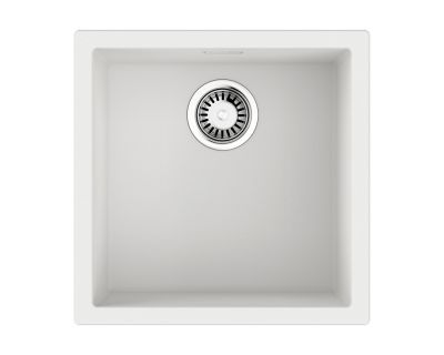 Кухонная мойка Omoikiri Yamakawa 45T-U/I-WH Tetogranit/белый