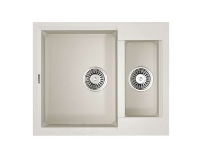 Кухонная мойка Omoikiri Sakaime 60-2-WH Tetogranit/белый