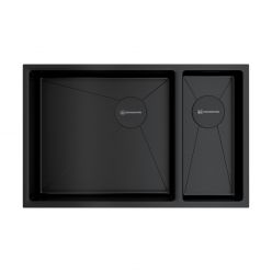 Кухонная мойка из нержавейки Omoikiri Taki 69-2-U/IF-GB-L Side графит