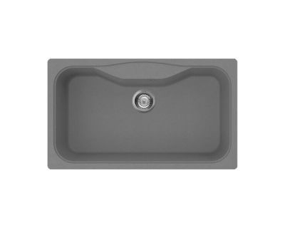 Кухонная мойка Omoikiri Maru 86-GR Tetogranit/leningrad grey
