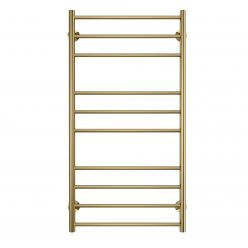 Полотенцесушитель водяной TERMINUS Аврора П10 500x1000 матовое золото