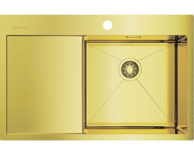Мойка кухонная Omoikiri Akisame 78-LG-R 4973086 светлое золото