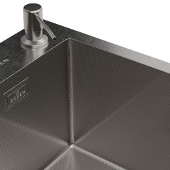 Кухонная мойка Roxen Simple 50 зернистый сатин