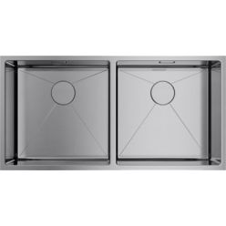 Кухонная мойка из нержавейки Omoikiri Taki 86-2-U/IF-IN нержавеющая сталь
