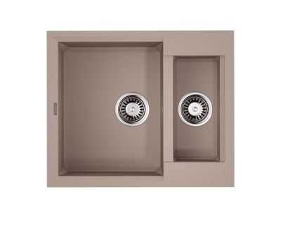 Кухонная мойка Omoikiri Sakaime 60-2-SA Tetogranit/бежевый
