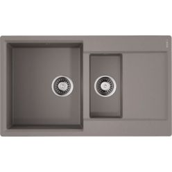 Кухонная мойка Omoikiri Daisen 86-2-GR Artgranit/leningrad grey