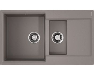 Кухонная мойка Omoikiri Daisen 86-2-GR Artgranit/leningrad grey