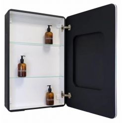 Шкаф с зеркалом Континент Eltoro LED 56x85 с подсветкой и сенсорным управлением (левый)