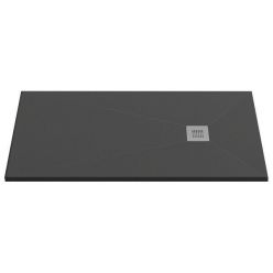 Мраморный душевой поддон Good Door ESSENTIA черный 170x90