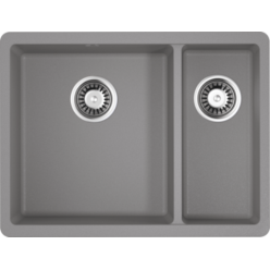 Мойка кухонная Omoikiri Kata 55-2-U-GR artgranit/leningrad grey 4993390
