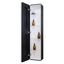 Шкаф с зеркалом Континент Eltoro LED 36x156 с подсветкой и сенсорным управлением