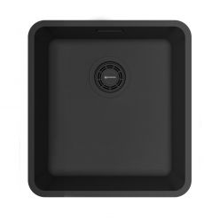 Кухонная мойка из нержавейки Omoikiri Omi 37-U/I-GB Ultra графит