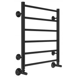 Полотенцесушитель водяной TERMINUS Аврора П6 500х600 RAL 9005 черный матовый