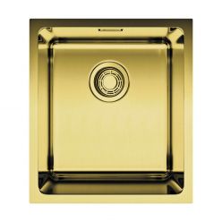 Кухонная мойка из нержавейки Omoikiri Tadzava 39-U/I-LG светлое золото
