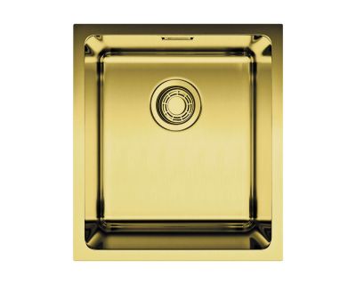 Кухонная мойка из нержавейки Omoikiri Tadzava 39-U/I-LG светлое золото