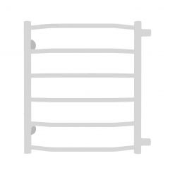 Полотенцесушитель водяной TERMINUS Виктория П6 500х600 бп 500 RAL9003 белый матовый
