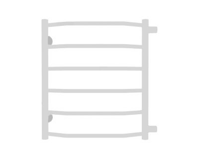 Полотенцесушитель водяной TERMINUS Виктория П6 500х600 бп 500 RAL9003 белый матовый
