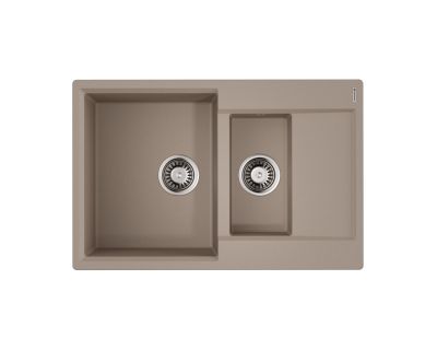 Кухонная мойка Omoikiri Daisen 78-2T SA Tetogranit/бежевый