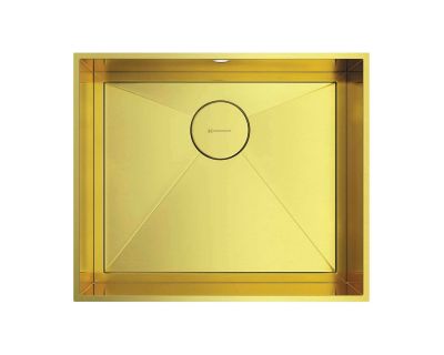 Кухонная мойка из нержавейки Omoikiri Kasen 53-26-INT-LG светлое золото