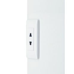 Шкаф с зеркалом Континент Aperio LED 80x80 с подсветкой левый