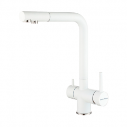 Смеситель PAULMARK SKALEN Sk213020-431 (белый/белый матовый)