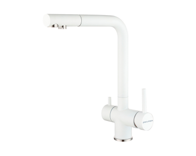 Смеситель PAULMARK SKALEN Sk213020-431 (белый/белый матовый)