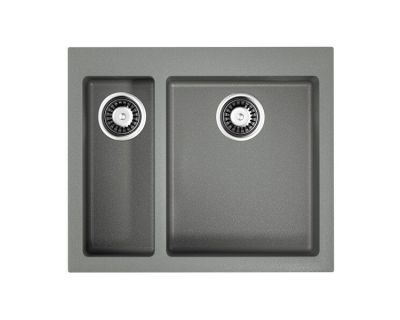 Кухонная мойка Omoikiri Bosen 59-2-GR Tetogranit/leningrad grey