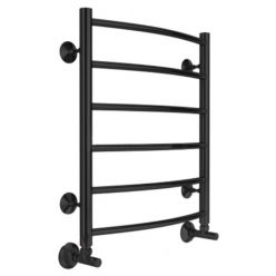 Полотенцесушитель водяной TERMINUS Классик П6 400х600 RAL 9005 черный матовый