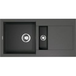 Кухонная мойка Omoikiri Sakaime 86-2-PL Tetogranit/платина