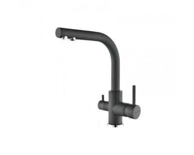 Смеситель PAULMARK ESSEN Es213011-DG, (серый/графит)