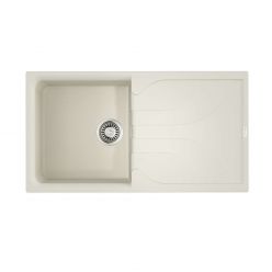 Кухонная мойка Omoikiri Yasugata-100-WH Tetogranit/белый