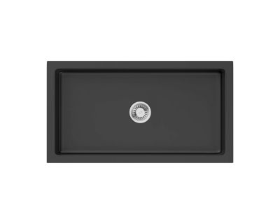 Кухонная мойка из керамики Omoikiri Mikura 83-BL Natceramic/черный