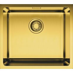 Кухонная мойка из нержавейки Omoikiri Tadzava 49-U/I-AB латунь