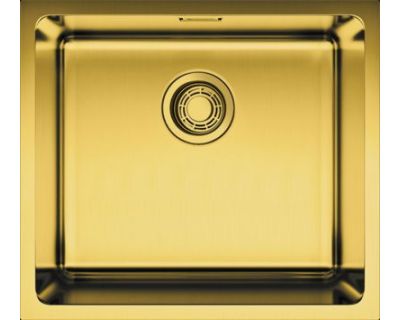Кухонная мойка из нержавейки Omoikiri Tadzava 49-U/I-AB латунь