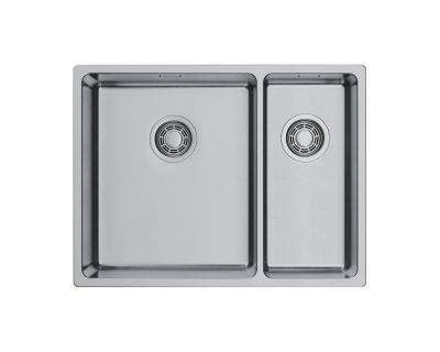 Кухонная мойка из нержавейки Omoikiri Tadzava 58-2-U/I-IN-L Ultra 15 нержавеющая сталь
