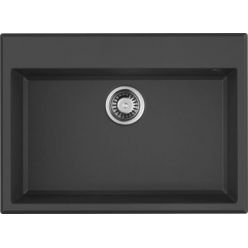 Кухонная мойка Omoikiri Tedori 68-BL Tetogranit/черный
