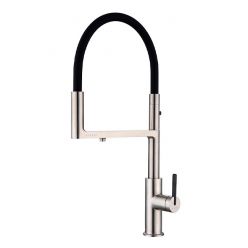 Смеситель PAULMARK TORNADO To213402-NI, (стальной/никель)