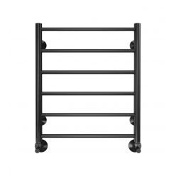 Полотенцесушитель водяной TERMINUS Аврора П6 400х600 RAL9005 черный матовый