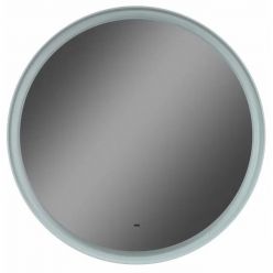 Зеркало Континент Planet White LED D800 ореольная теплая подсветка и Б/К сенсор