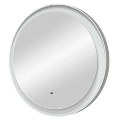 Зеркало Континент Planet White LED D800 ореольная теплая подсветка и Б/К сенсор