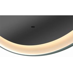 Зеркало Континент Planet White LED D800 ореольная теплая подсветка и Б/К сенсор