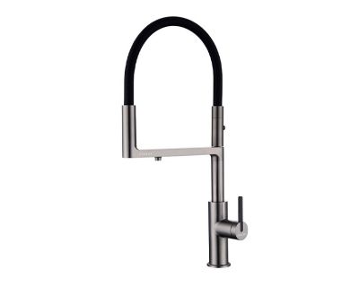 Смеситель PAULMARK TORNADO To213402-B, (вороненая сталь/беретта)