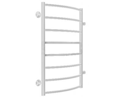 Полотенцесушитель водяной TERMINUS Классик П8 500х800 RAL 9003 боковое подключение белый матовый