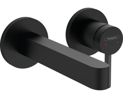 Смеситель для умывальника Hansgrohe Finoris 76051670 черный матовый