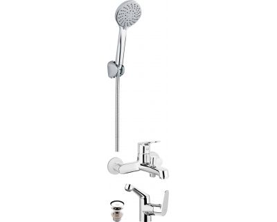 Комплект смесителей Deante CHABER BGCA010M хром