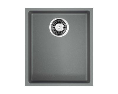 Кухонная мойка Omoikiri Bosen 38-U-GR Tetogranit/leningrad grey