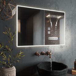 Зеркало Roxen Gotem Long 120x70 с LED подсветкой