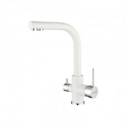 Смеситель PAULMARK ESSEN Es213011-431 (белый/белый матовый)